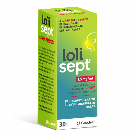 Lolisept 1,5 mg/ml spray