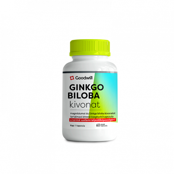Goodwill ginkgo biloba kivonat 60x