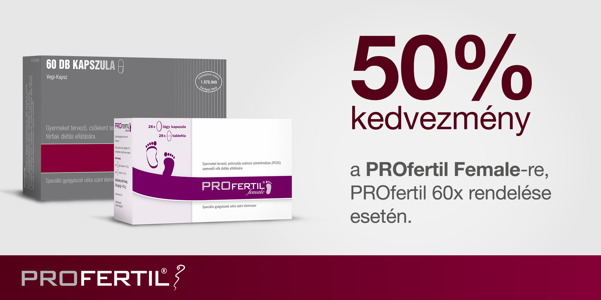 Profertil 60x akció banner