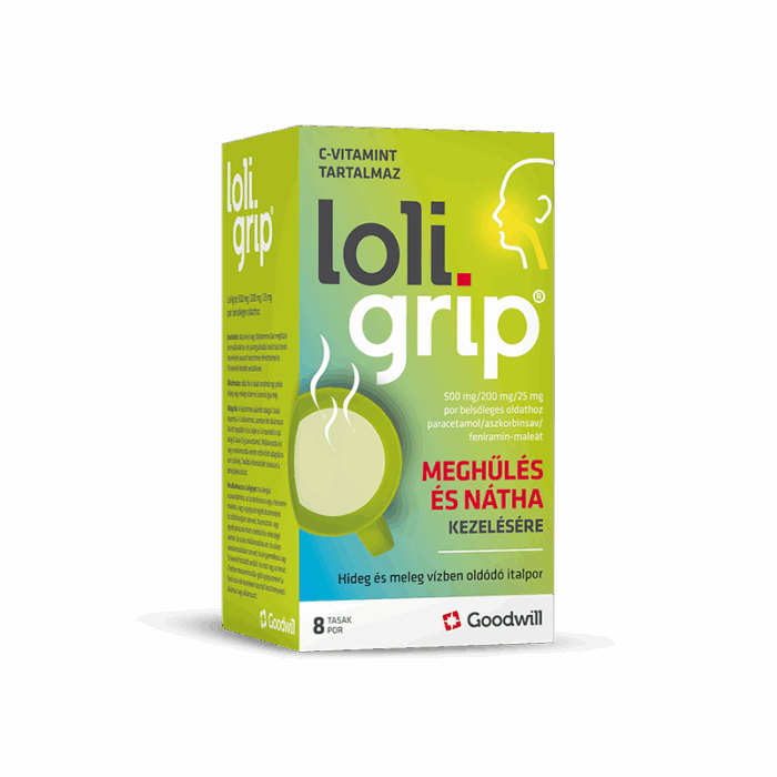 Loligrip - Meghűlés és nátha kezelésére