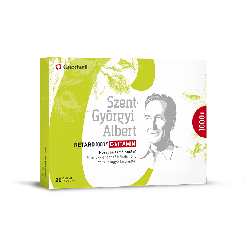 Szent-Györgyi Albert Retard 1000 mg C-vitamin 20x