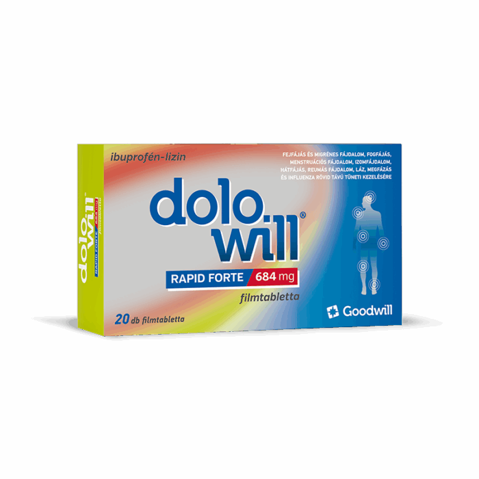 Dolowill Rapid Forte 684 mg