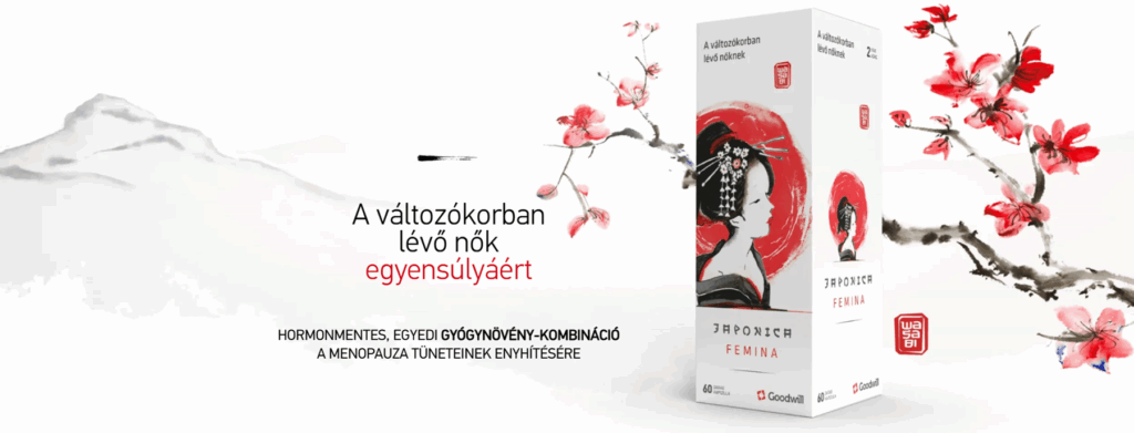 Japonica Femina - Menopauza panaszainak enyhítésére