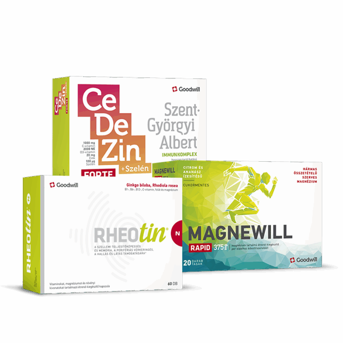 Megújulás csomag - Cedezin Forte, Rheotin, Magnewill