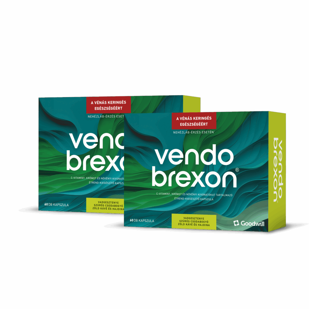 Könnyű léptek és lobogó haj csomag - 2db Vendobrexon az egészséges vénákért, 1db Hairmina haj vitamin a haj-bőr-köröm egészségéért