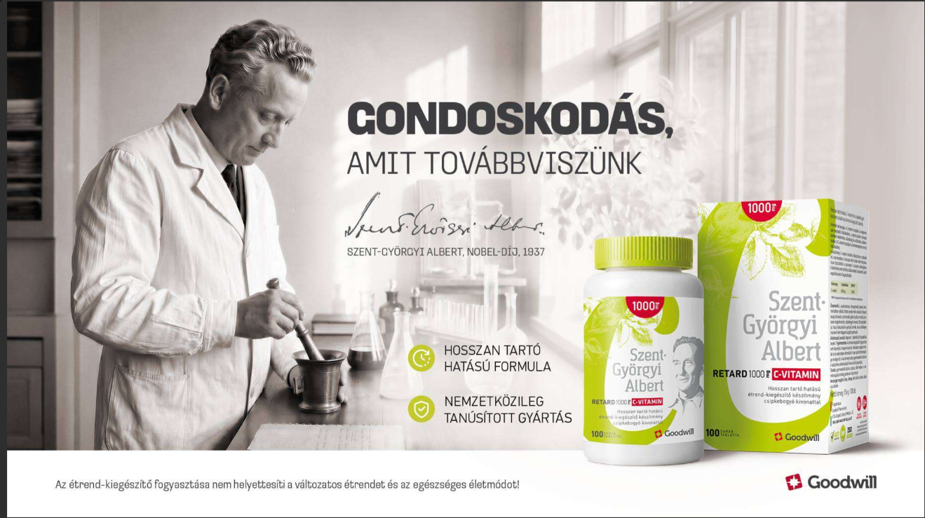 Szent-Györgyi Albert 1000 mg Retard C-vitamin - Ön hosszan tartó hatású C-vitamint szed? .. itt az ideje! .. hogy miért?..
