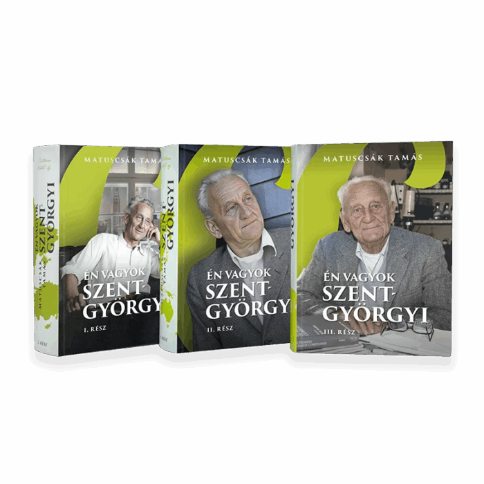 Én vagyok Szent-Györgyi könyvcsomag (I-II-III kötet)