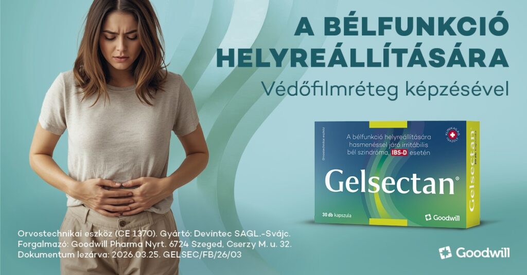 Gelsectan - A bélfunkció helyreállítására IBS-D esetén