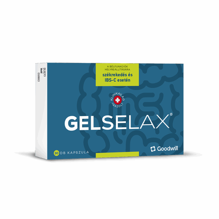 A bélfunkció helyreállítására IBS-C esetén és székrekedésre.