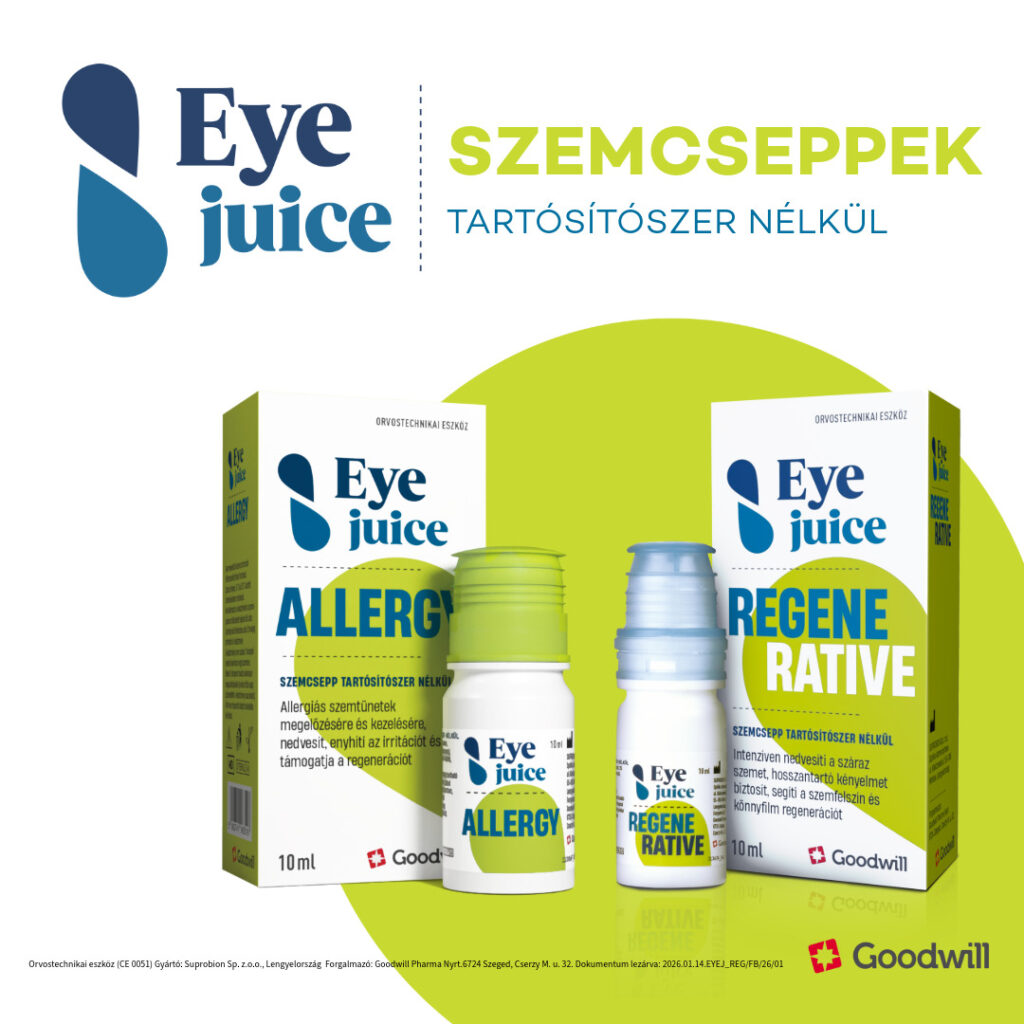 Eyejuice szemcseppek tartósítószer nélkül