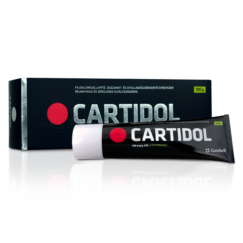 Cartidol 100 mg/g gél
