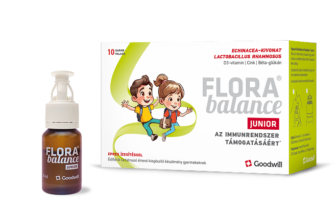 Florabalance Junior Echinacea-kivonattal - bélflóra helyreállító gyerekeknek
