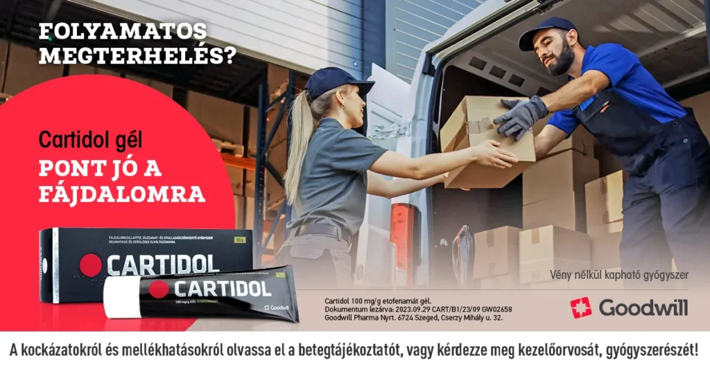 Cartidol - Pont jó a fájdalomra - Tévhit, hogy a porckopás csak az időskor betegsége