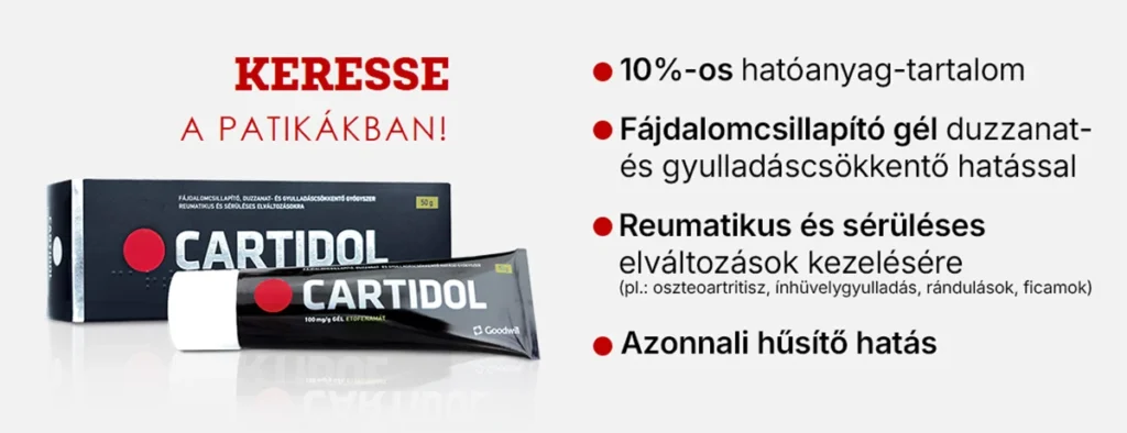 Cartidol - Pont jó a fájdalomra