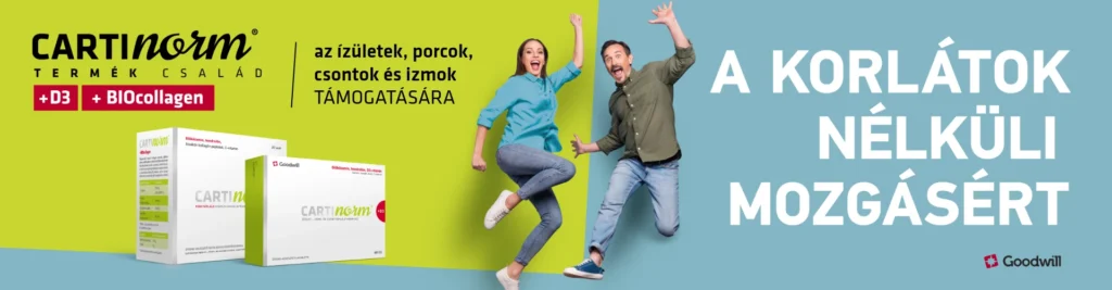 Cartinorm D3 Biocollagen porcerősítő, porctápláló, ízületek és csontok támogatása