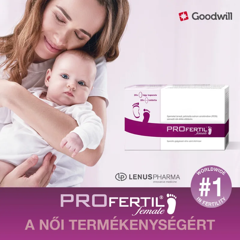 Profertil female - A női termékenységért - a sikeres teherbeesés elősegítéséért