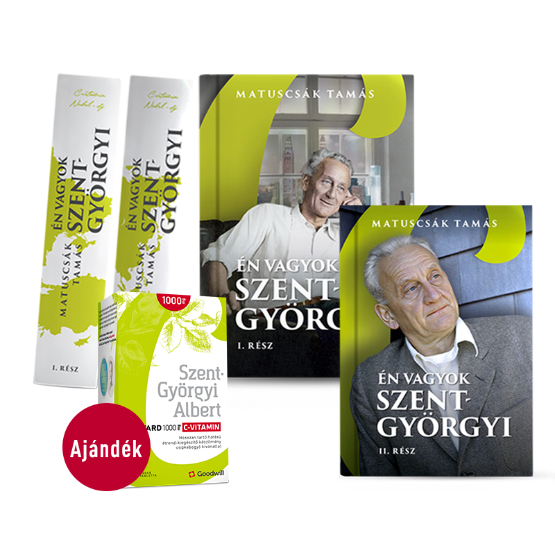 Én vagyok Szent-Györgyi könyvcsomag (I-II kötet)