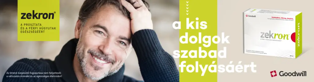 Zekron - A prosztata és a férfi húgyutak egészségéért - Ha gyakori vizelési inger gyötri