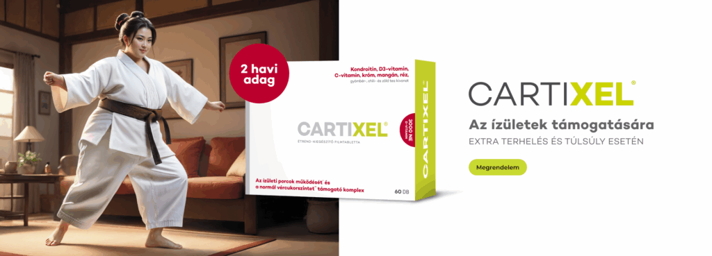 Cartixel® Az ízületek támogatására extra terhelés és túlsúly esetén