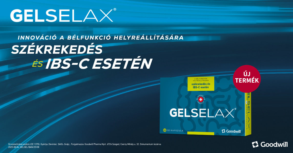 Gelselax - segítség székrekedés és IBS-C esetén