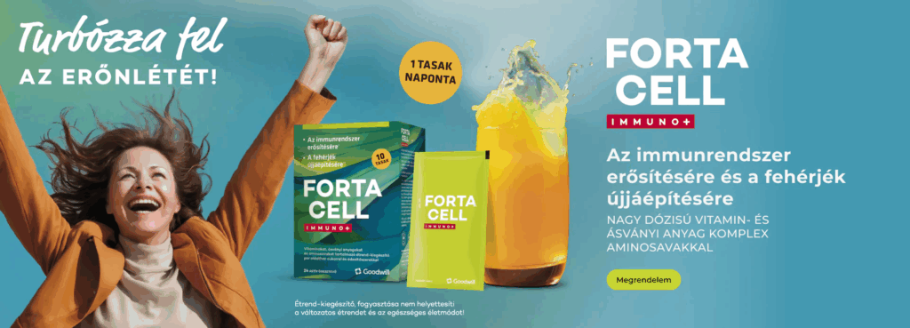Fortacell Immuno+ Turbózza fel az erőnlétét