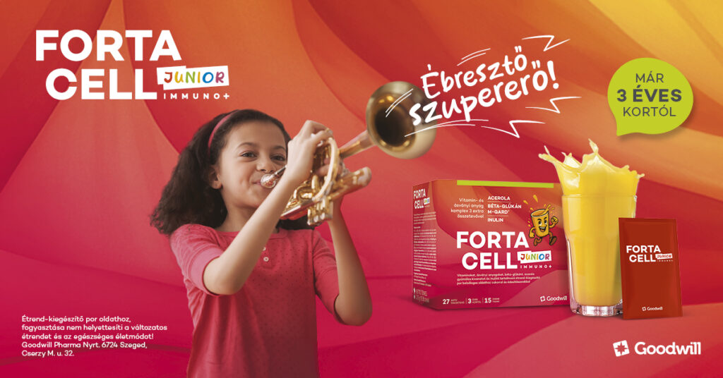 Fortacell Junior immunerősítő gyerekeknek