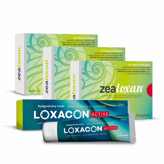 Zealoxan aktív csomag