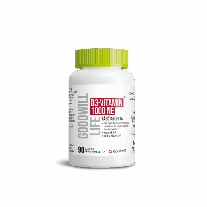 Goodwill Life D3-vitamin 1000NE