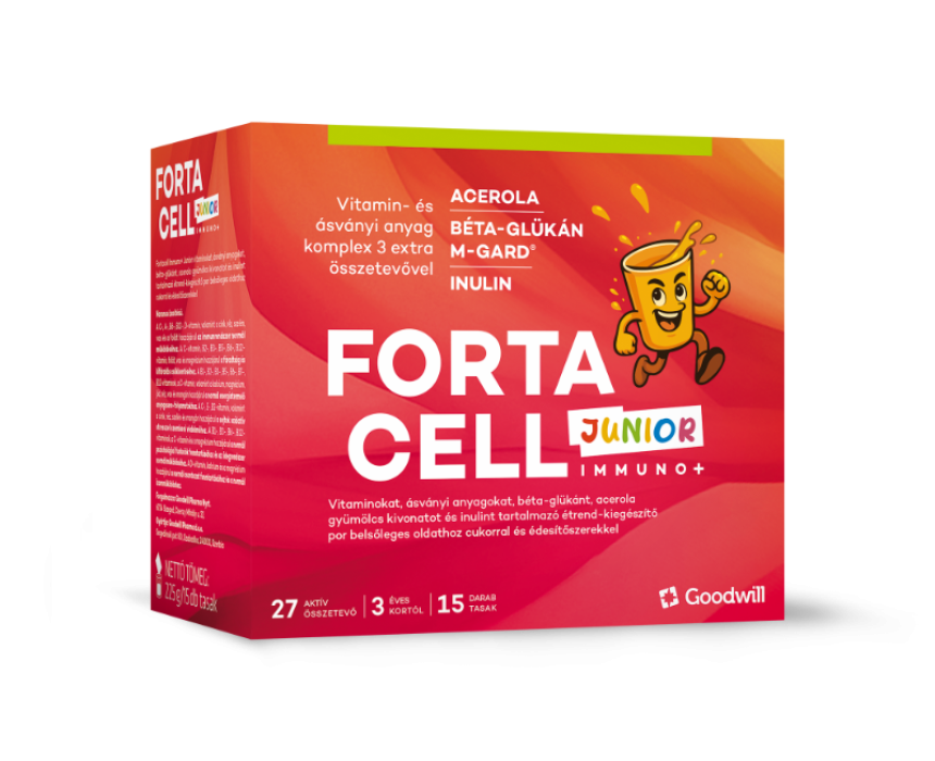 Fortacell Junior immunerősítő gyerekeknek